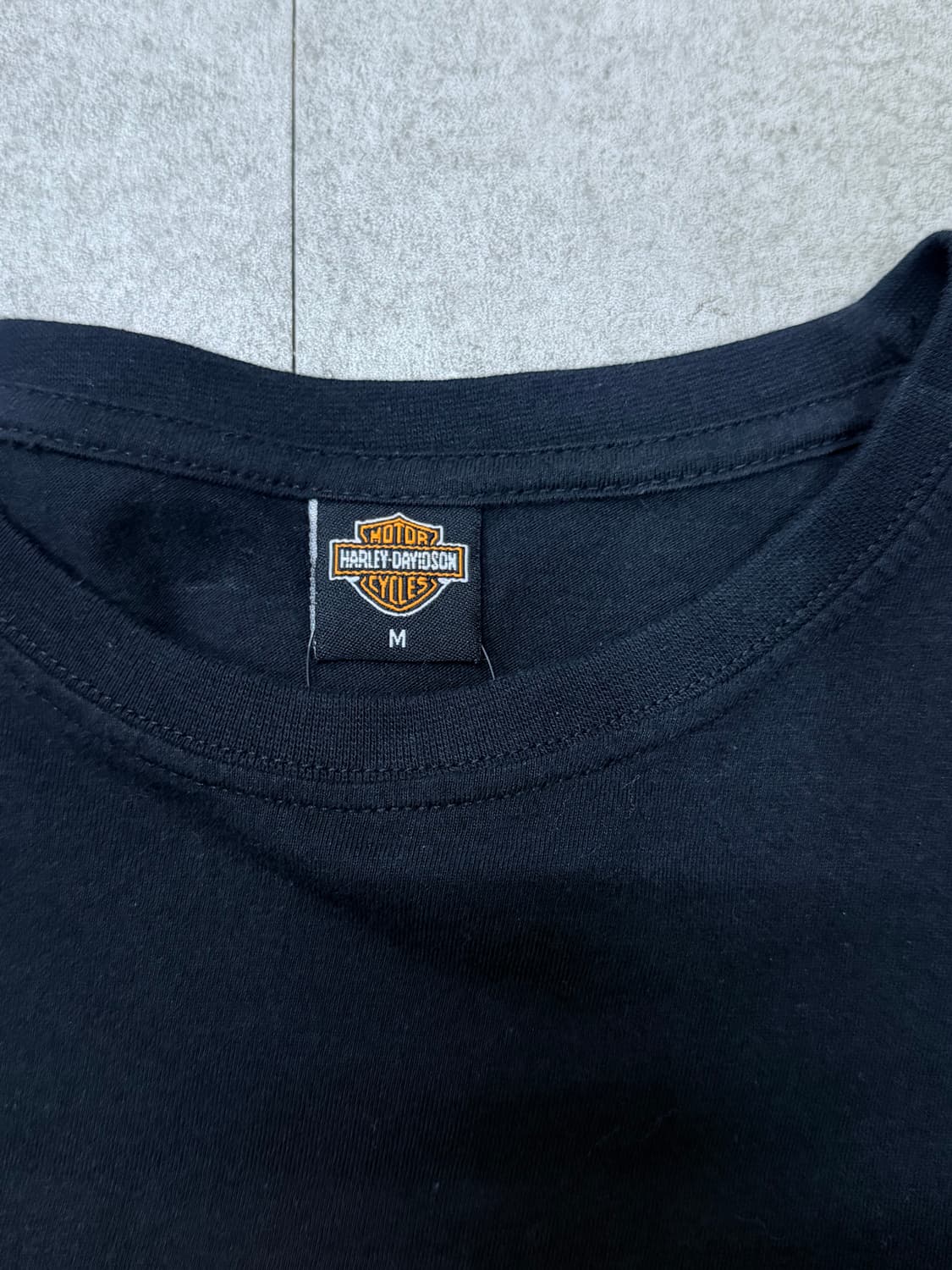 할리데이비슨 스컬 프린팅 반팔티 상품이미지5