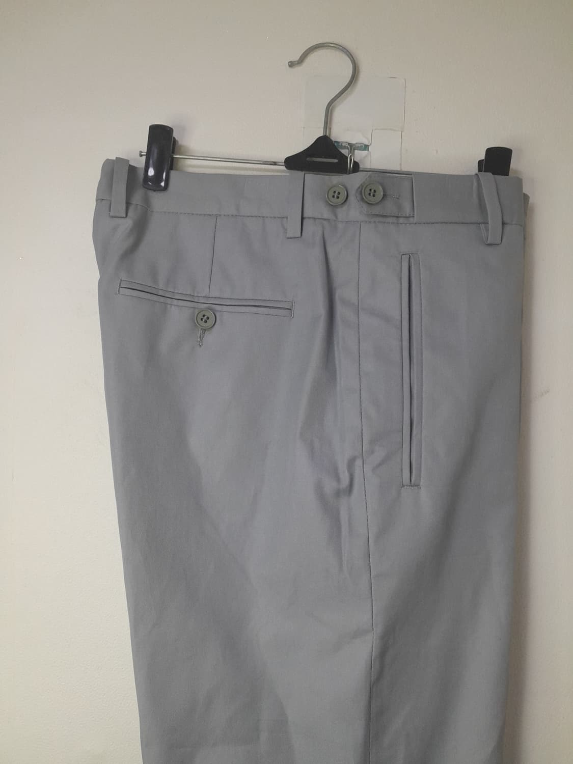 산드로 그레이 코튼팬츠 38 상품이미지4