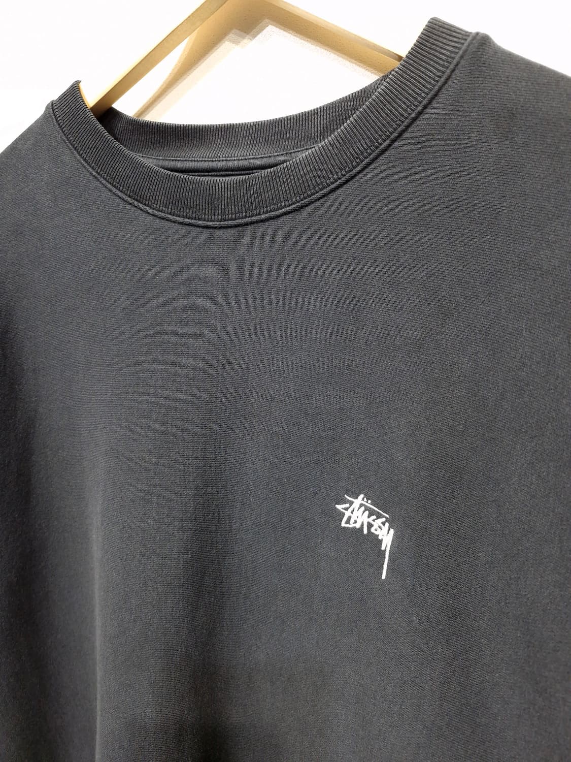 스투시 STUSSY 오버다이드 스탁 자수 로고 맨투맨_M 상품이미지3