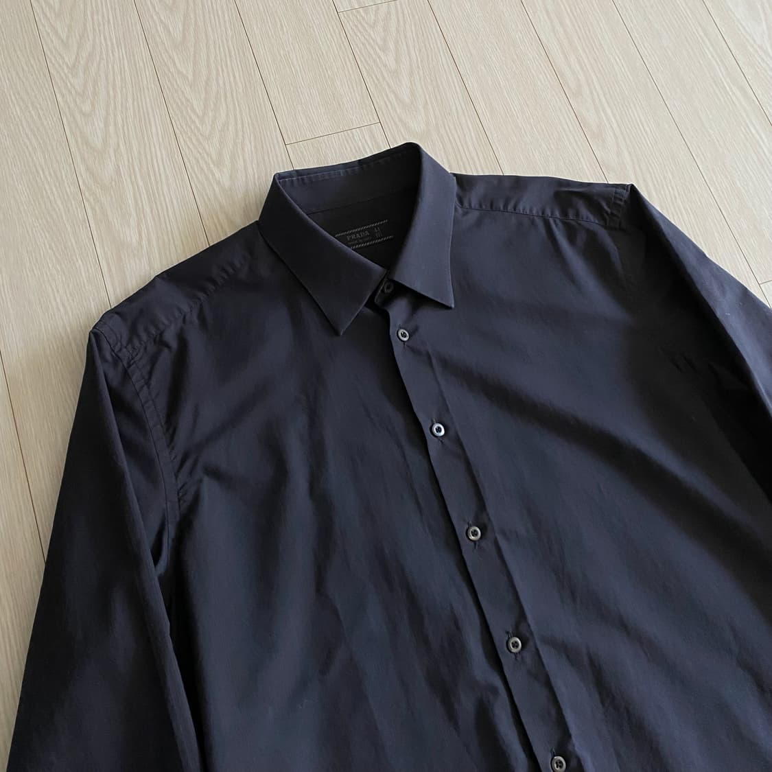 [XL] 프라다 드레스 셔츠 다크 네이비 상품이미지3