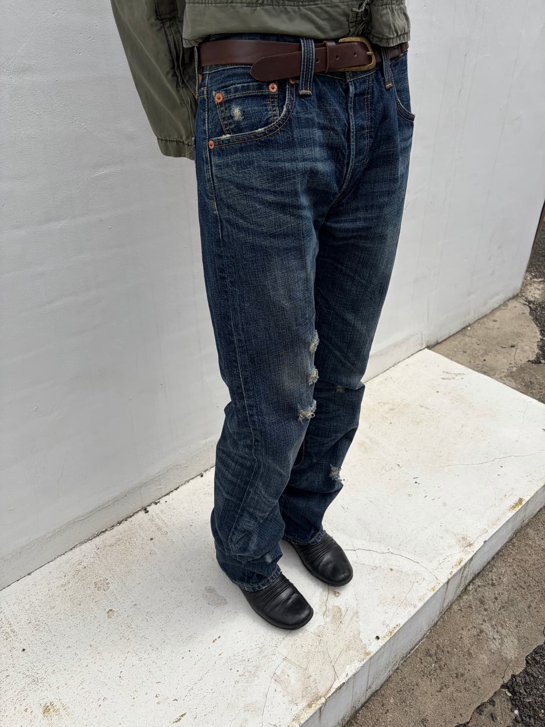 (30) 00s Levi’s 501 진청 블루 데님  상품이미지2