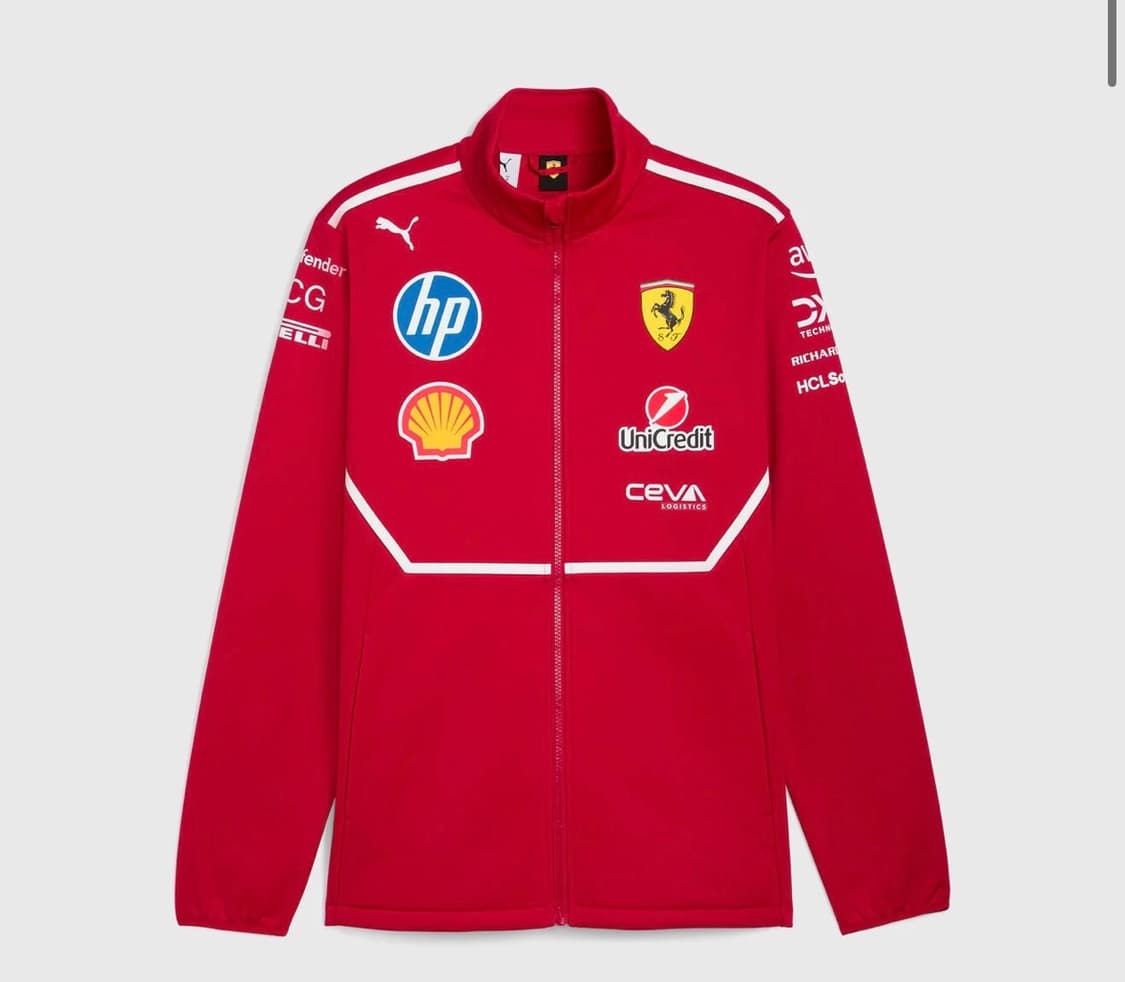 F1 푸마 페라리 2025 소프트쉘 자켓 머천 상품이미지1