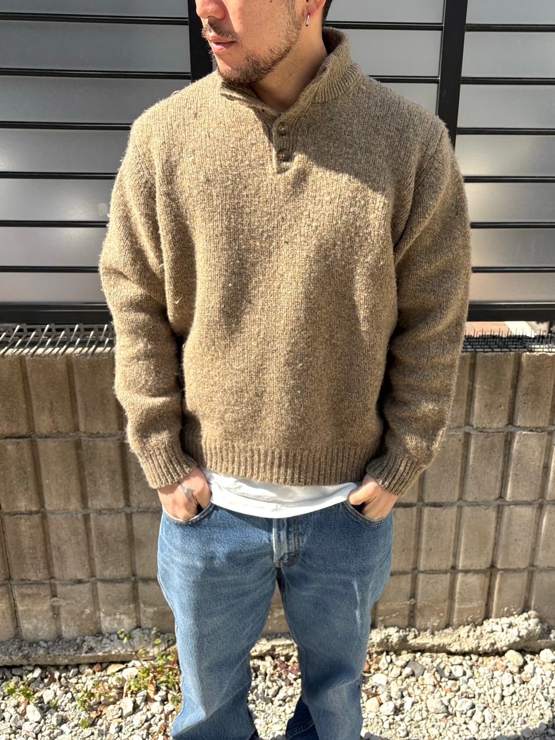 LLBean 반폴라 니트 상품이미지1