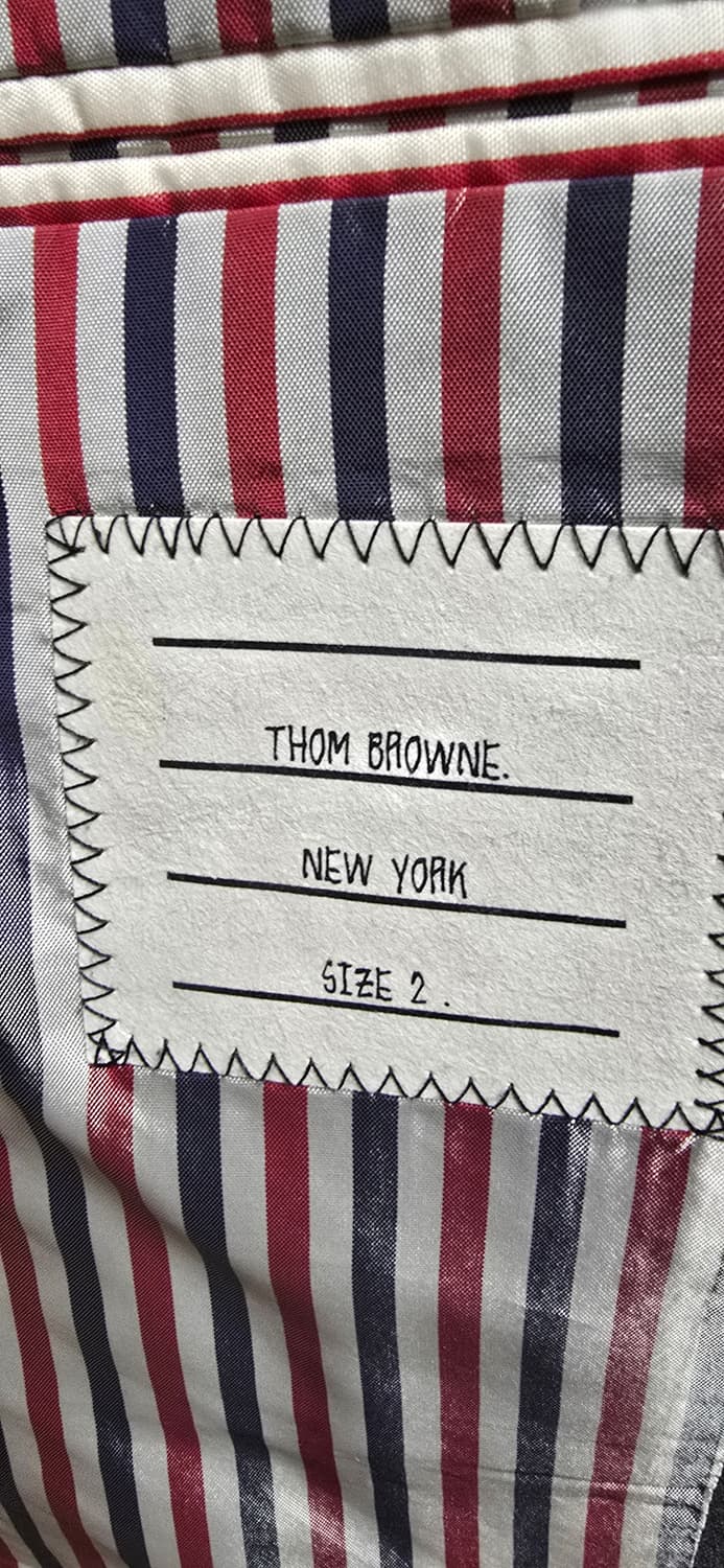 (2) 톰브라운 스포츠 자켓 블레이저 4선 완장 상품이미지6