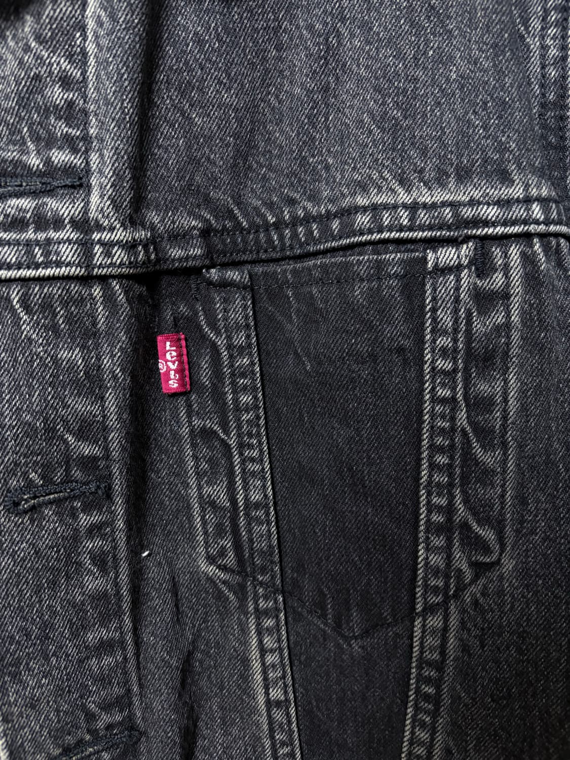 (M, 100) 리바이스 알터드 데님 트러커 자켓 상품이미지4