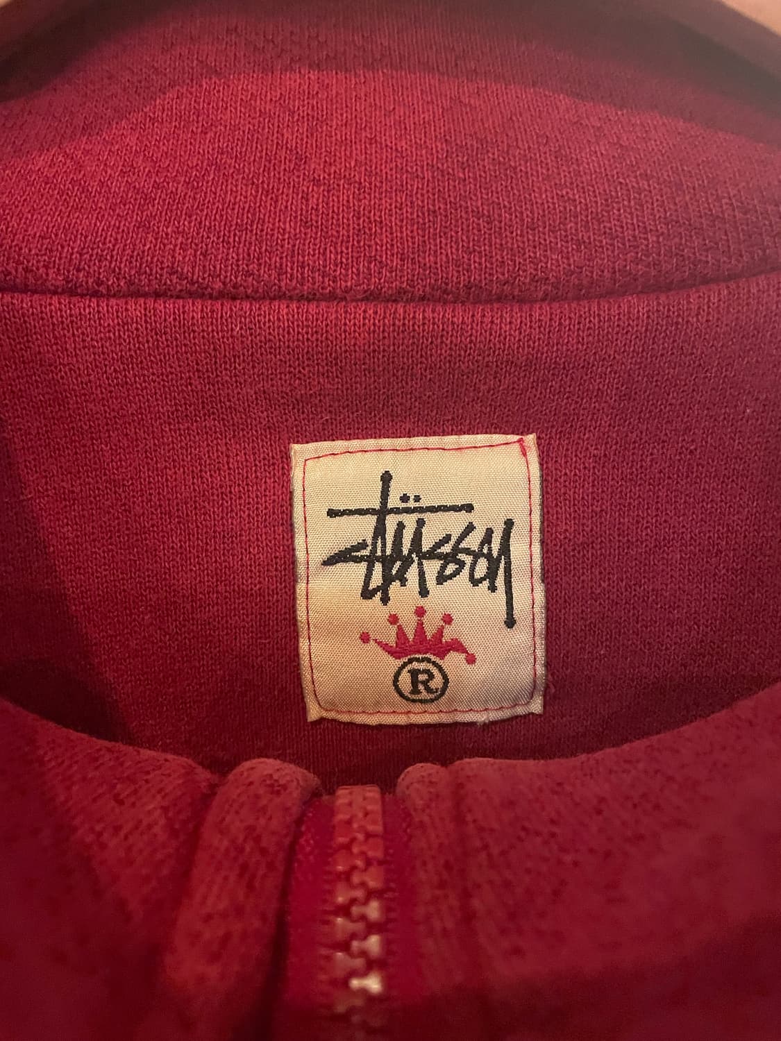 90s 올드스투시 반집업 상품이미지2