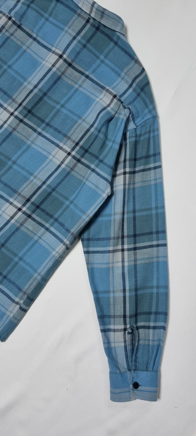 카키스 트러커 플레이드 셔츠 L _ 남성 상품이미지8