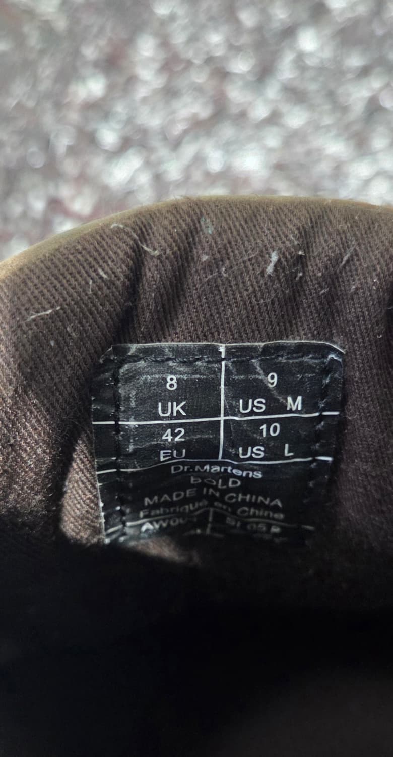 닥터마틴 브라운 6홀 더비 상품이미지4