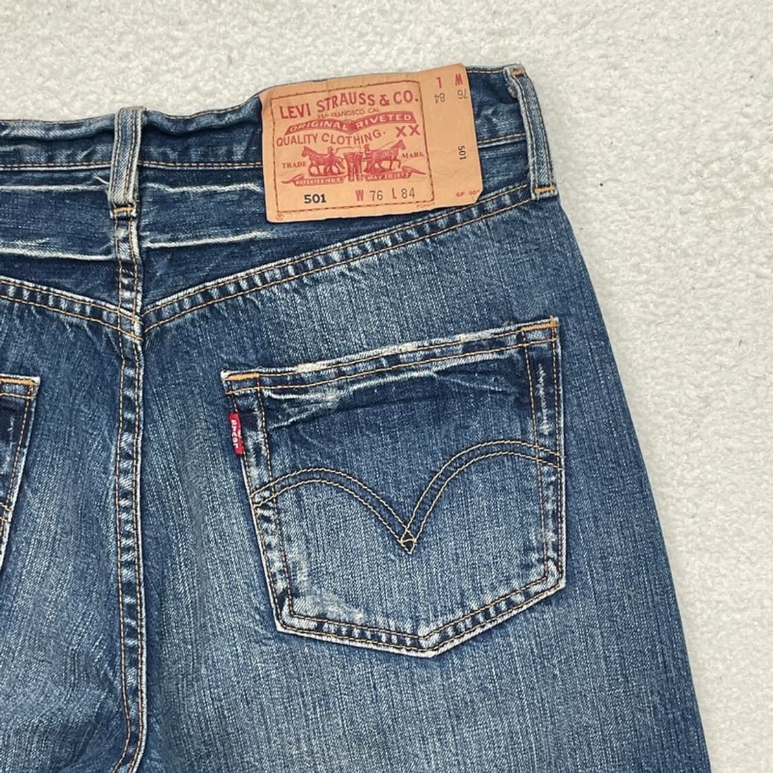 LEVI'S 510 데님팬츠 W76 L84 상품이미지4
