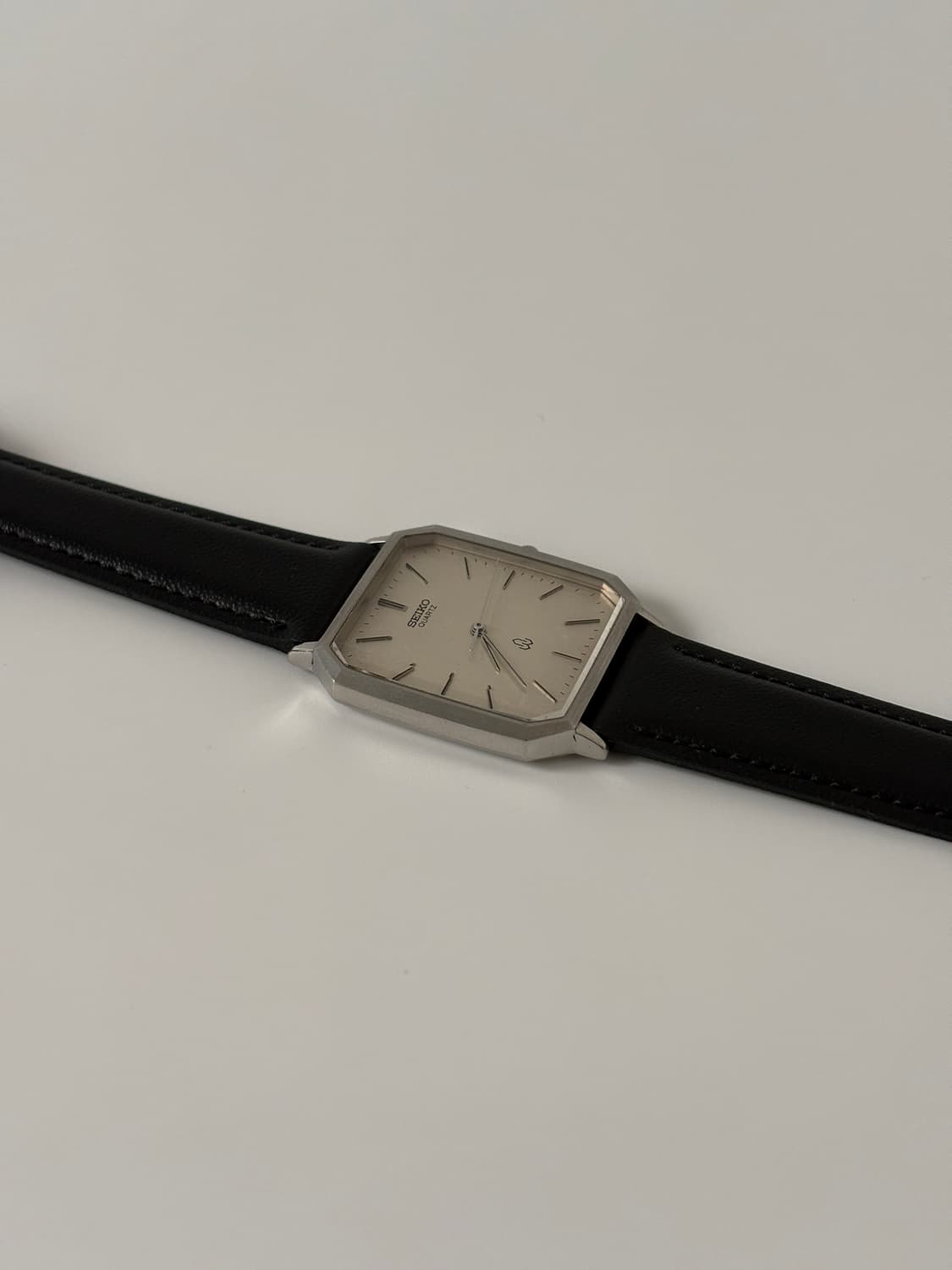 세이코 1980년대 Chariot 실버 탱크 쿼츠 남성 상품이미지7