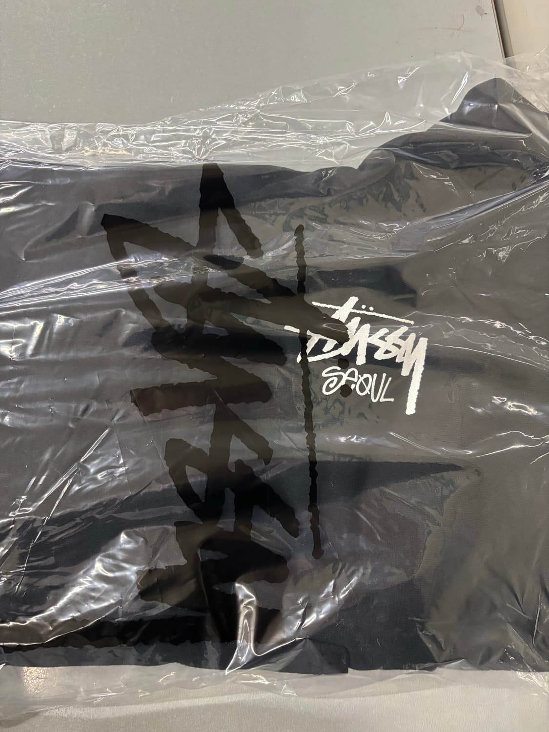 스투시 서울 후드 블랙 XL 상품이미지2