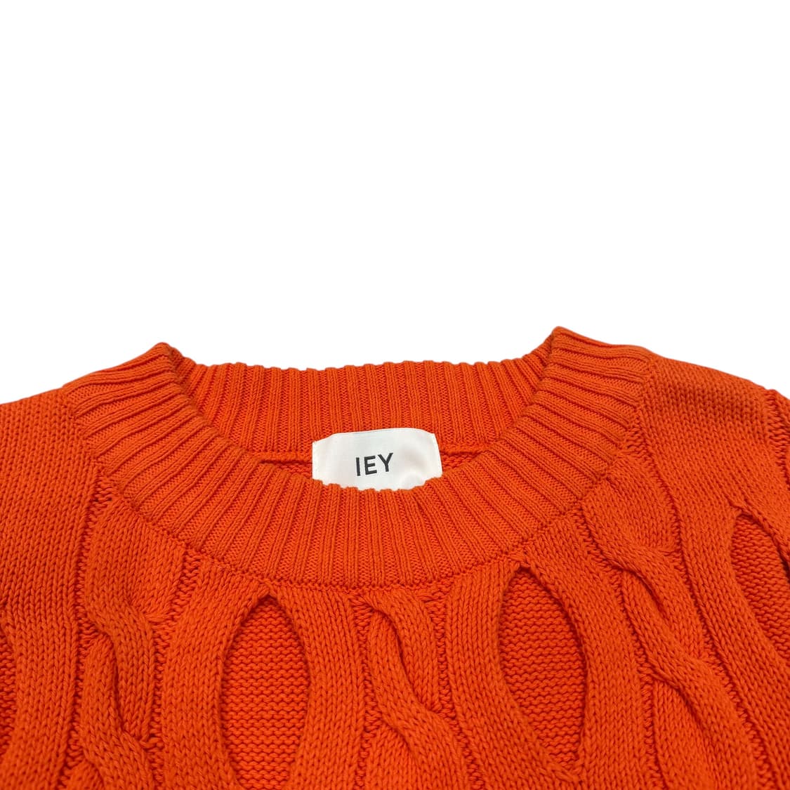 LEY 이에이 페리 니트조끼 베스트 오렌지 M 상품이미지2