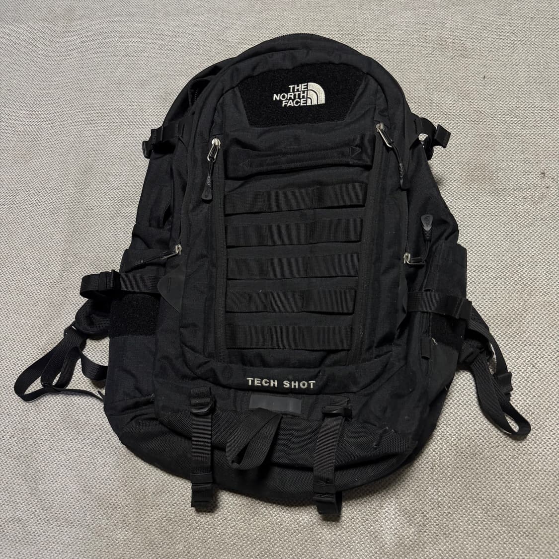 노스페이스 테크샷 블랙 백팩 상품이미지1