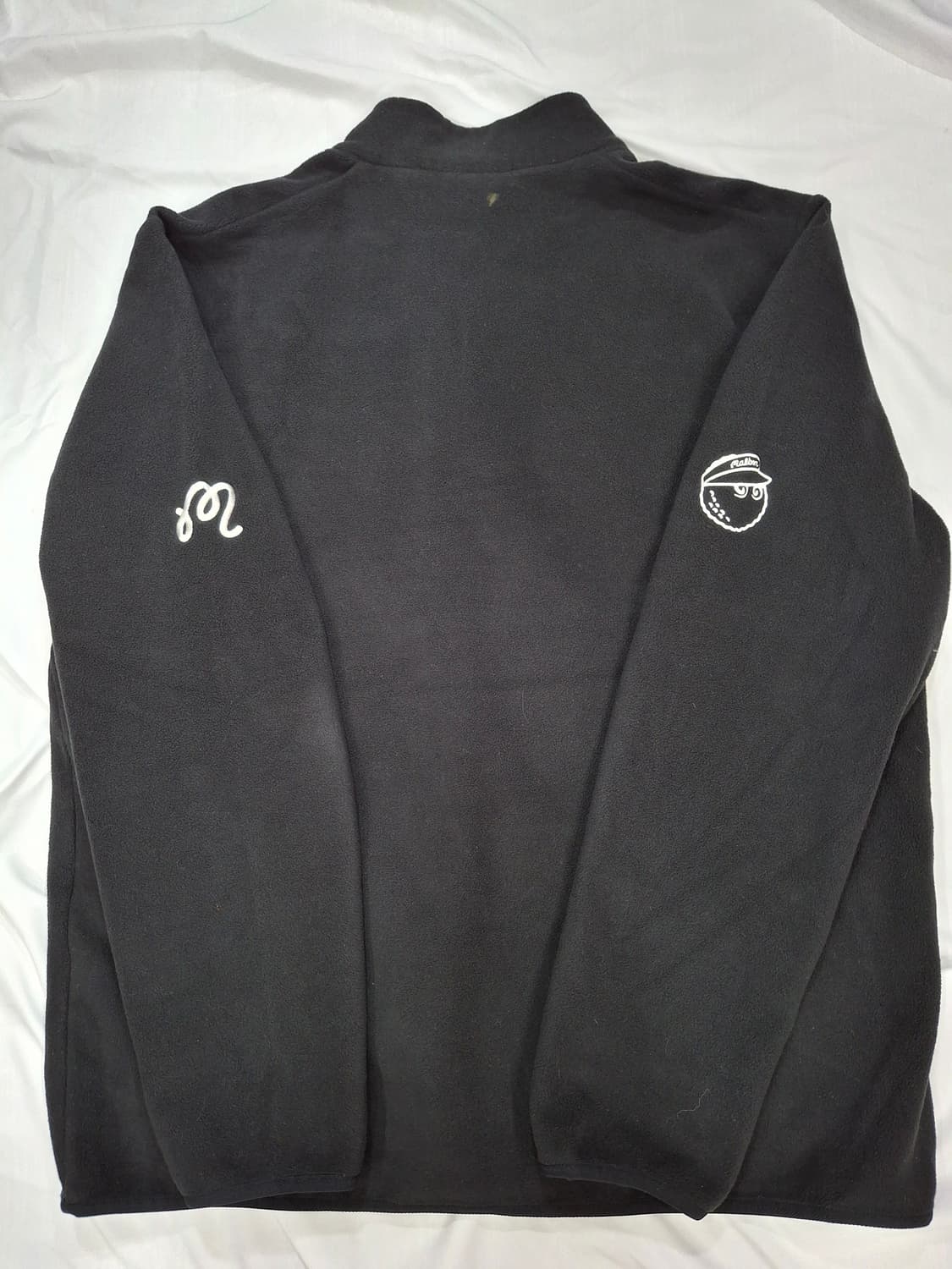 말본 후리스 맨투맨 블랙 110 상품이미지4