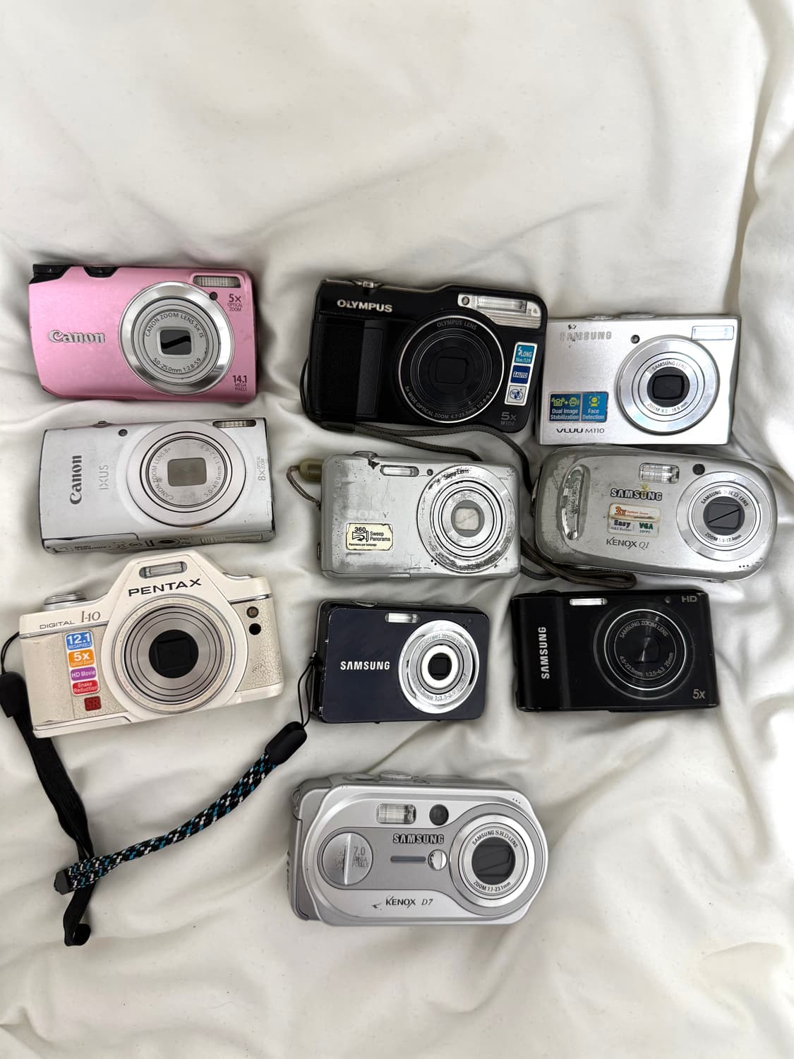 (작동확인x) 디지털 카메라 일괄 판매 상품이미지1