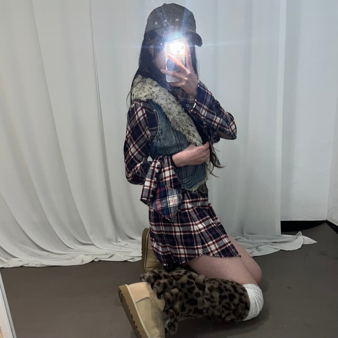 LGB 체크 셔츠 상품이미지5