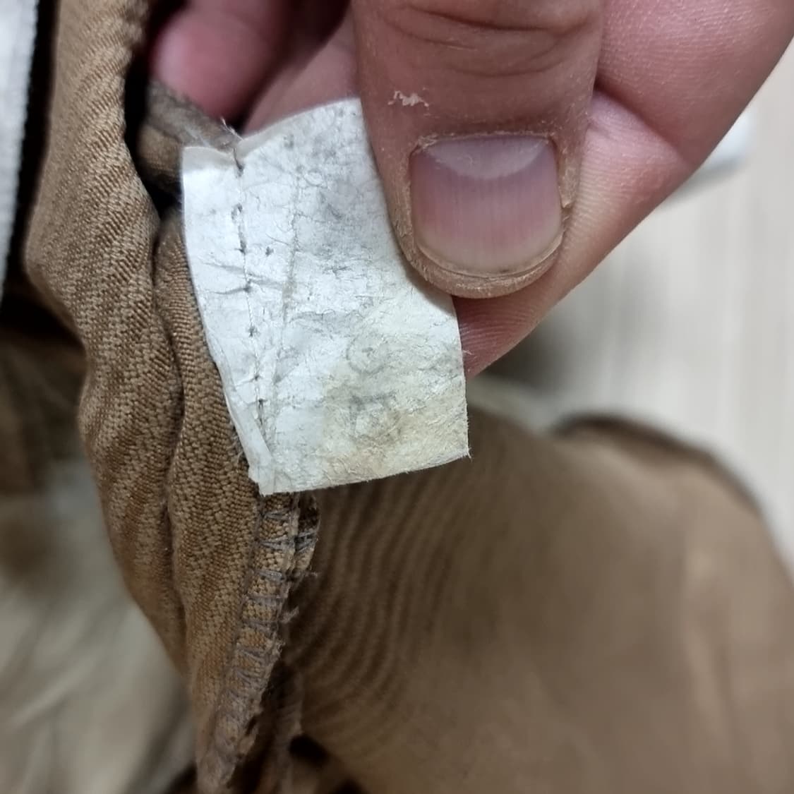 미제 usa 70~80년대 브라운 코듀로이 골덴 바지(34-35) 상품이미지6