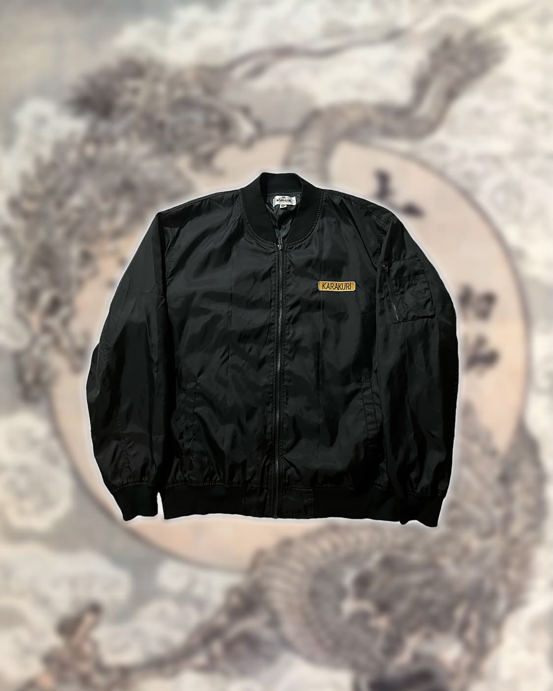 카라쿠리타마시 MA-1 자켓 상품이미지1