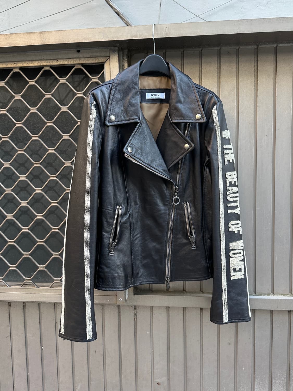 ITALY TENAX vera pelle leather fur arms  상품이미지4