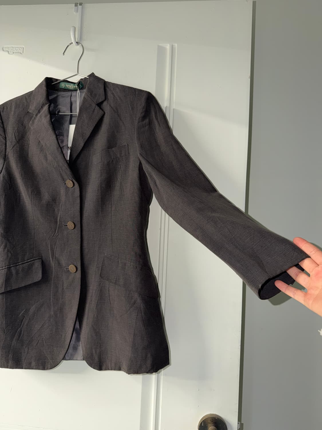 일본빈티지 모카브라운 클래식 3B 자켓 상품이미지8