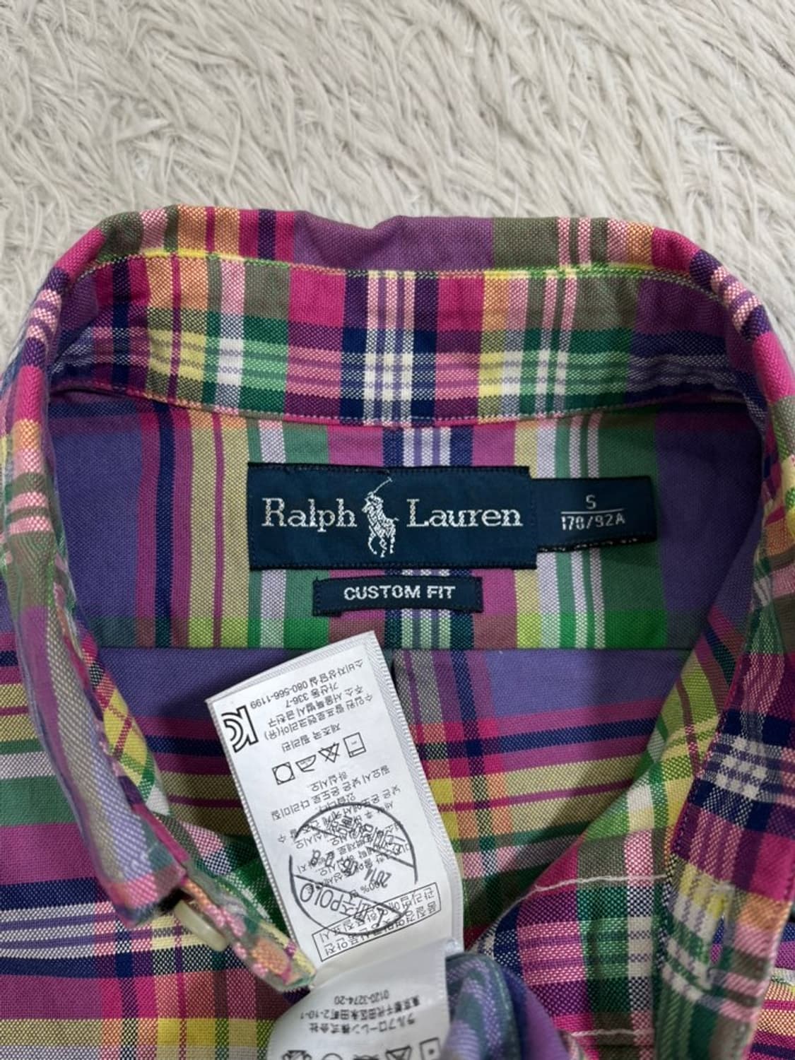 폴로 랄프 로렌 체크 셔츠/#2767 상품이미지5