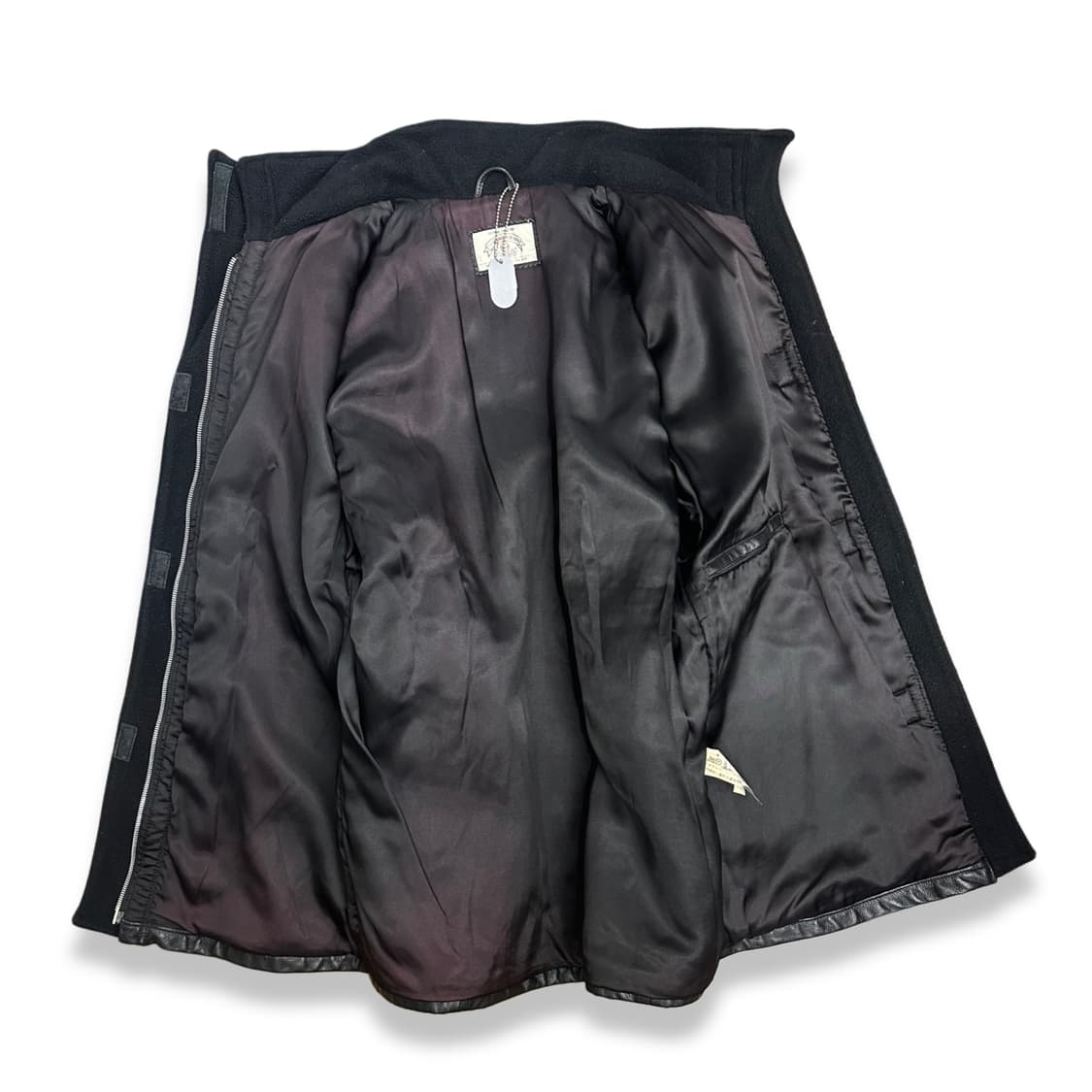 90s Armani Jeans 레더 자켓 M 상품이미지4