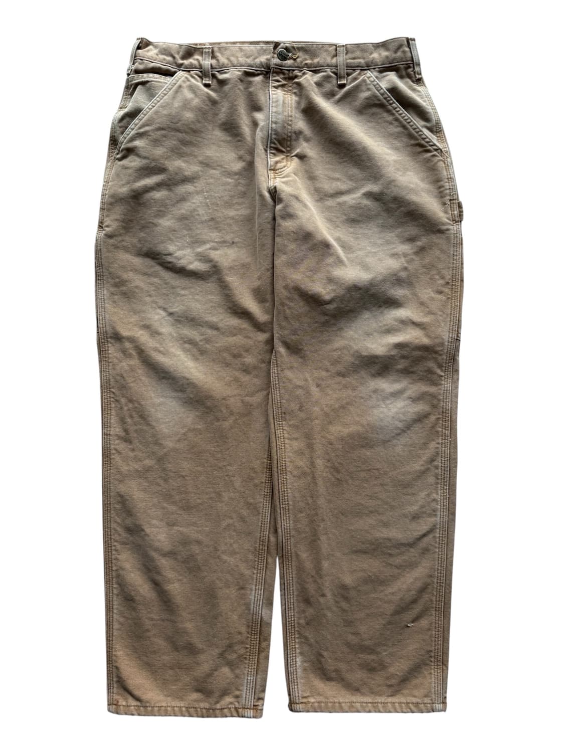 칼하트 B111 싱글니 카펜터 팬츠 브라운 상품이미지3