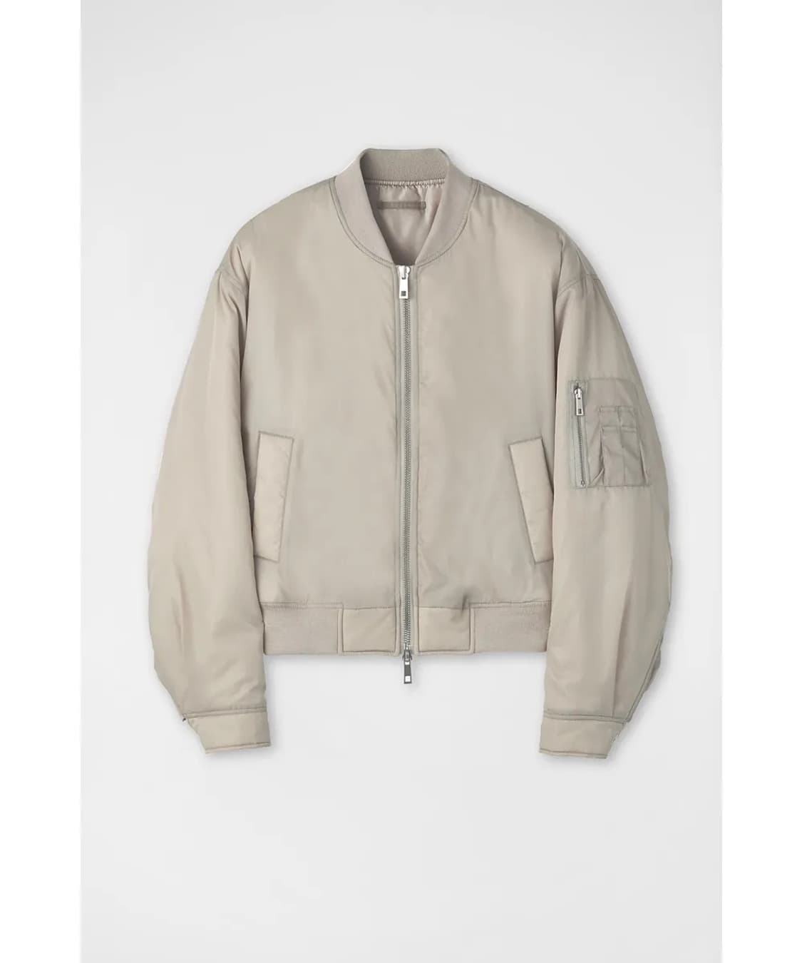 [M] 쿠어 오버핏 MA-1 크림베이지 상품이미지1