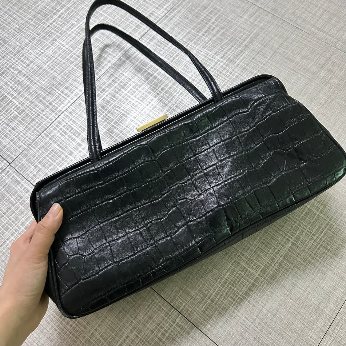 아카이브앱크 이터널 크로커다일 숄더백 가방 상품이미지1