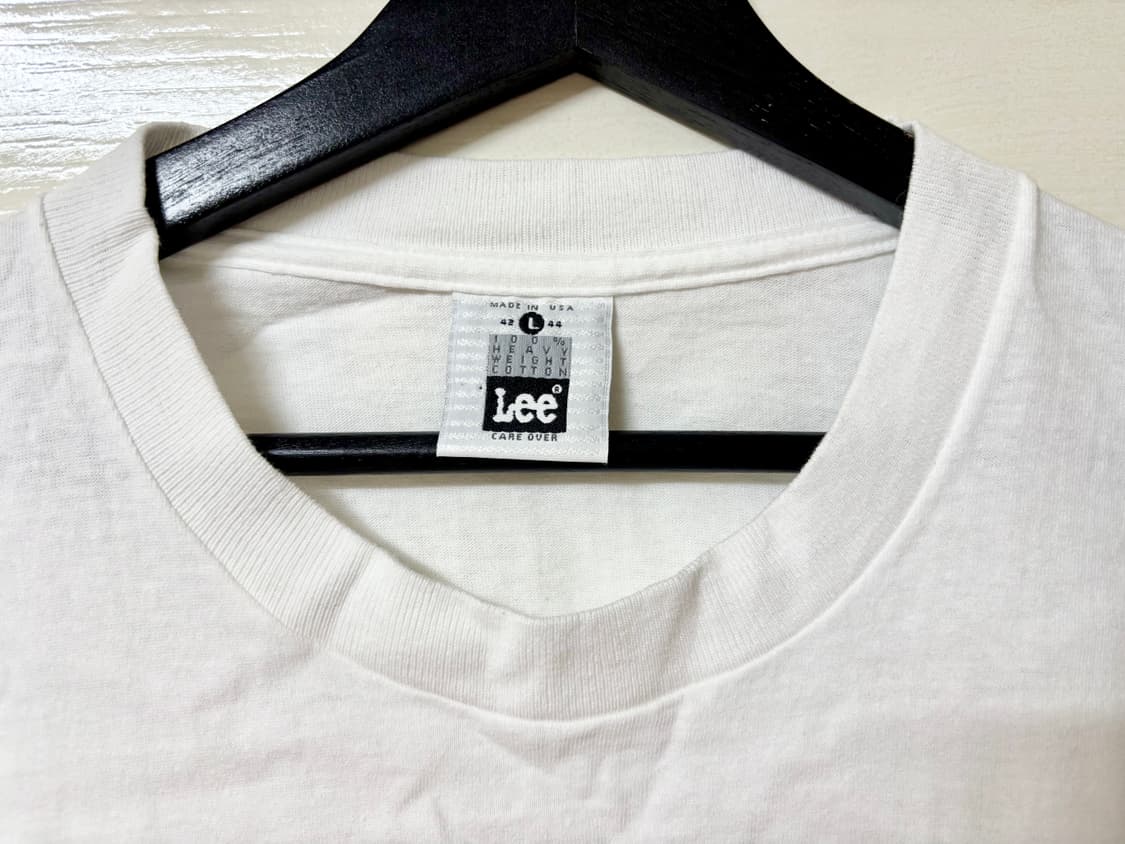 올드 리 티셔츠 미국산 lee 100~105 튜블러타입 상품이미지6