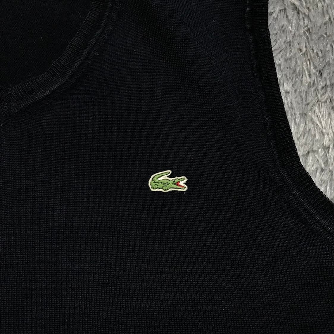 [[M, A급] 라코스테(LACOSTE) 울 100 니트 조끼v30 상품이미지3