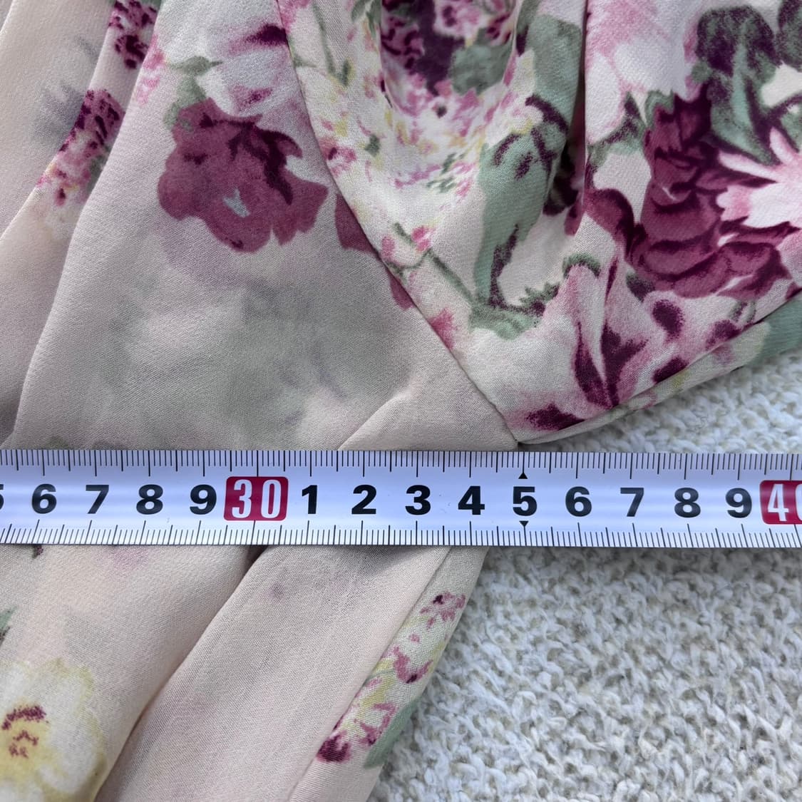 실측확인 JOLI 롱 쉬폰 원피스 0415E 상품이미지6