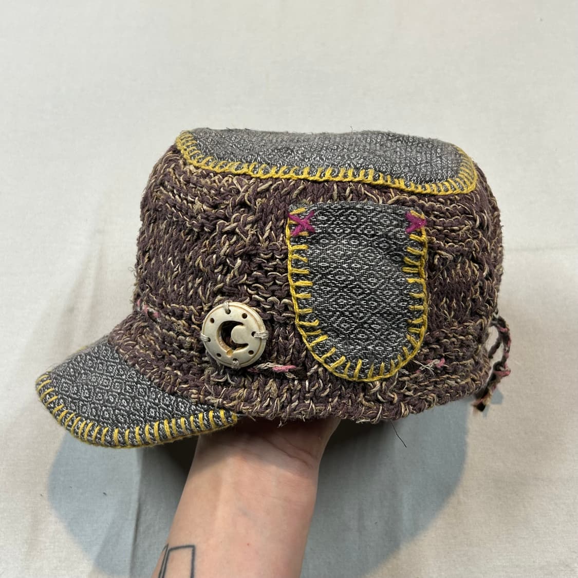 Amina Collection 아미나 네팔 핸드메이드 에스닉 니트 캡 상품이미지2