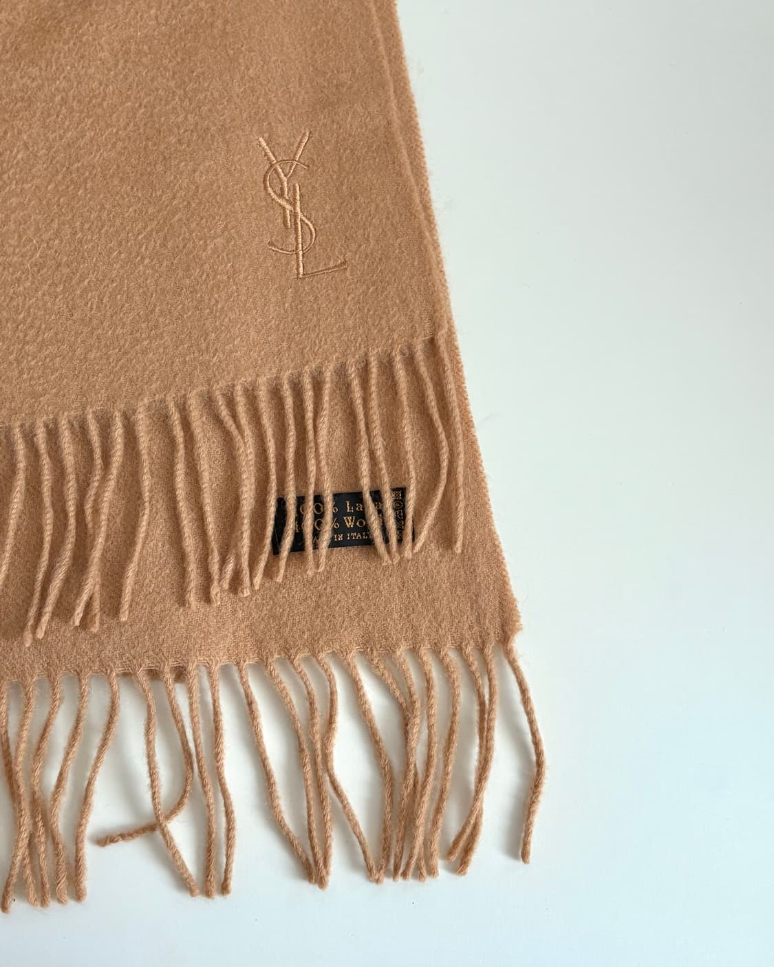 Yves Saint Laurent 입생로랑 YSL 머플러 베이지  상품이미지2