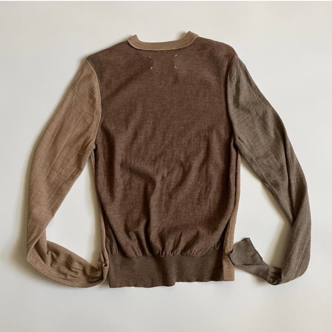 마르지엘라 컬러 믹스 니트 베이지  상품이미지3