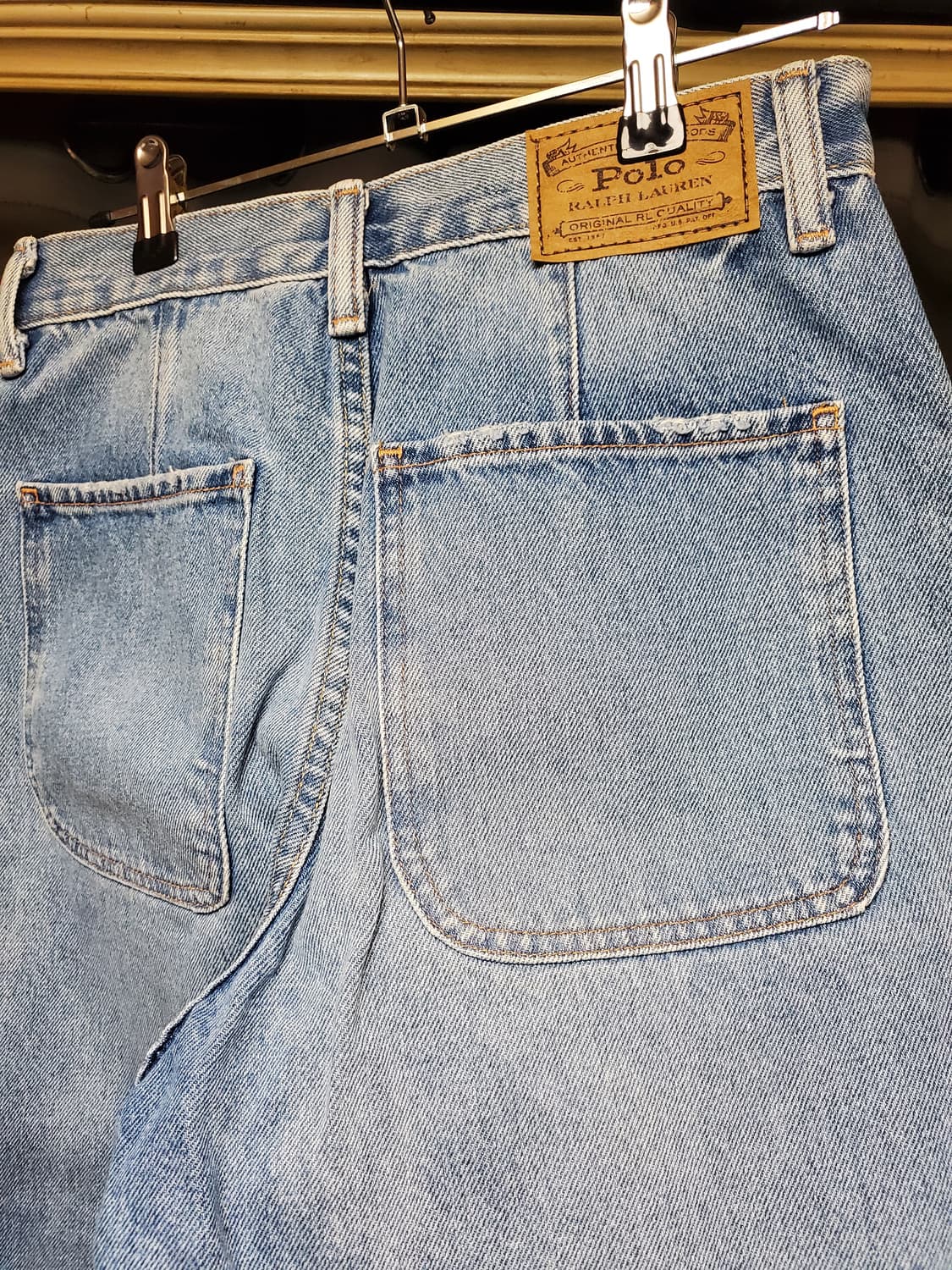 폴로 테이퍼드데님팬츠 상품이미지4