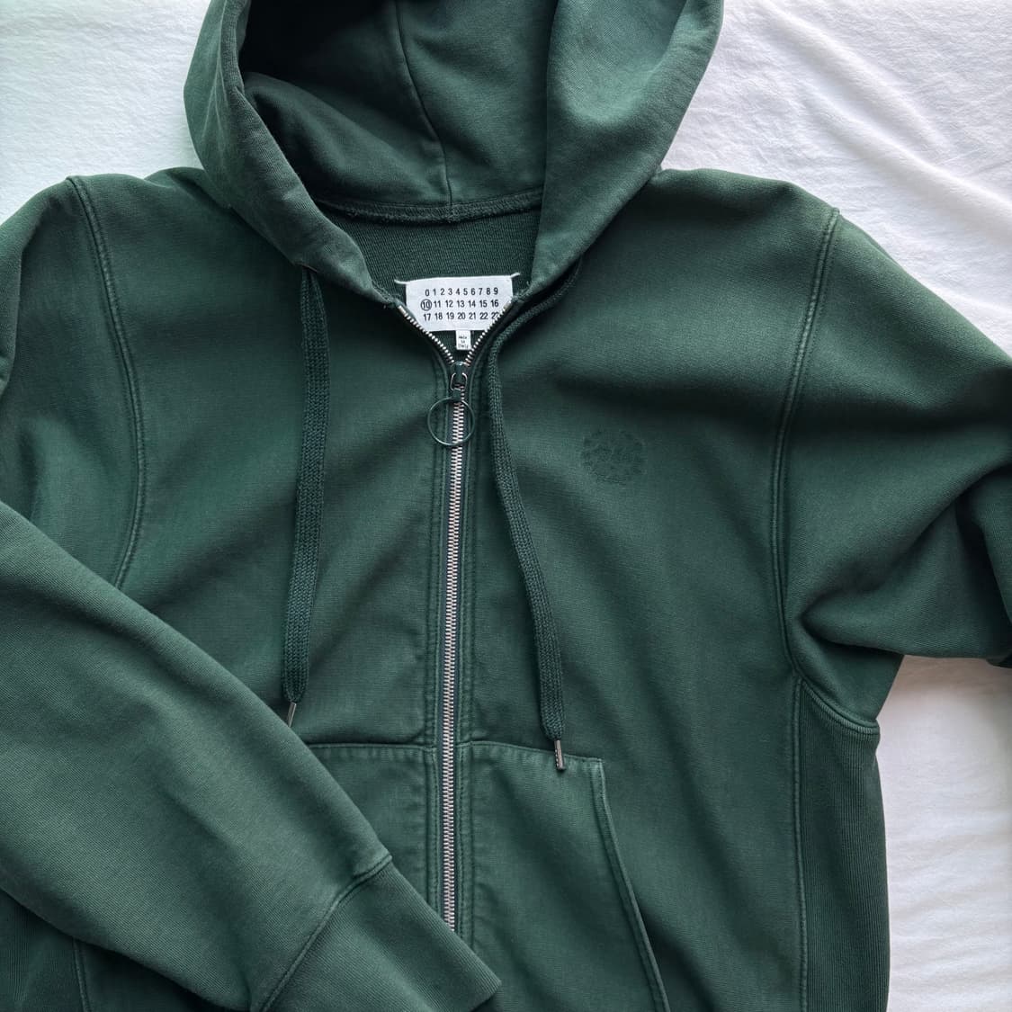 [46] 마르지엘라 후드 집업 그린 상품이미지2