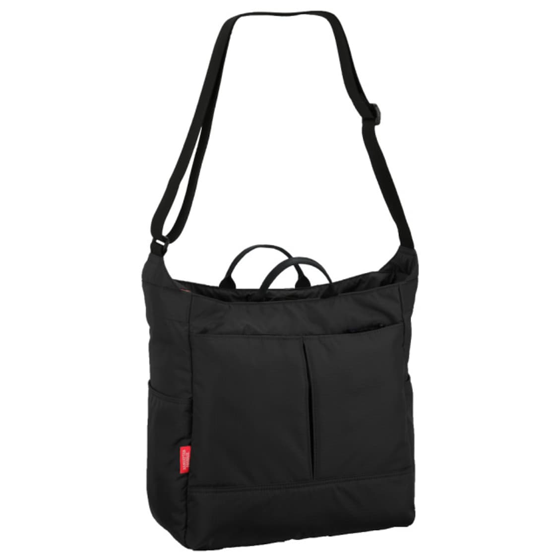 (새상품)일본 맨하탄 페세지 초경량 숄더백 겸 토트백 #2505 블랙 상품이미지1