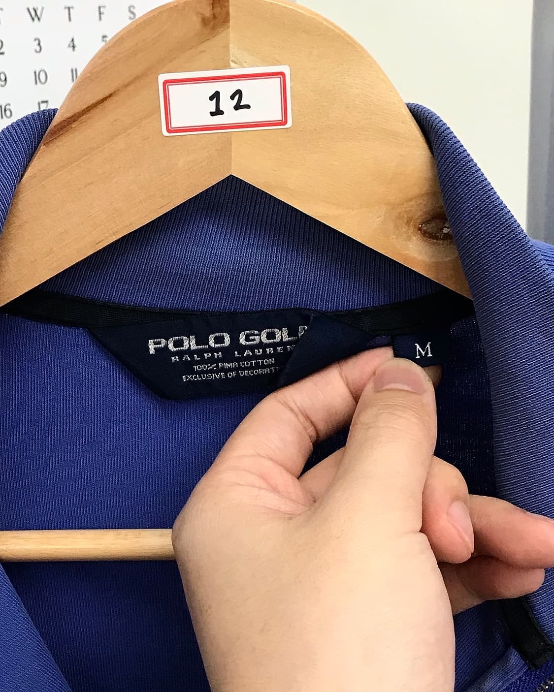 폴로 피마 코튼 빅포니 반집업 맨투맨 상품이미지3