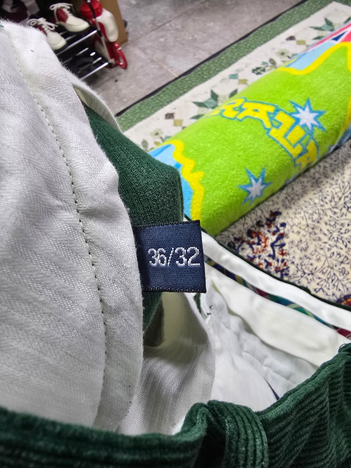 폴로랄프로렌 그린 코듀로이 바지 (1628) 상품이미지5