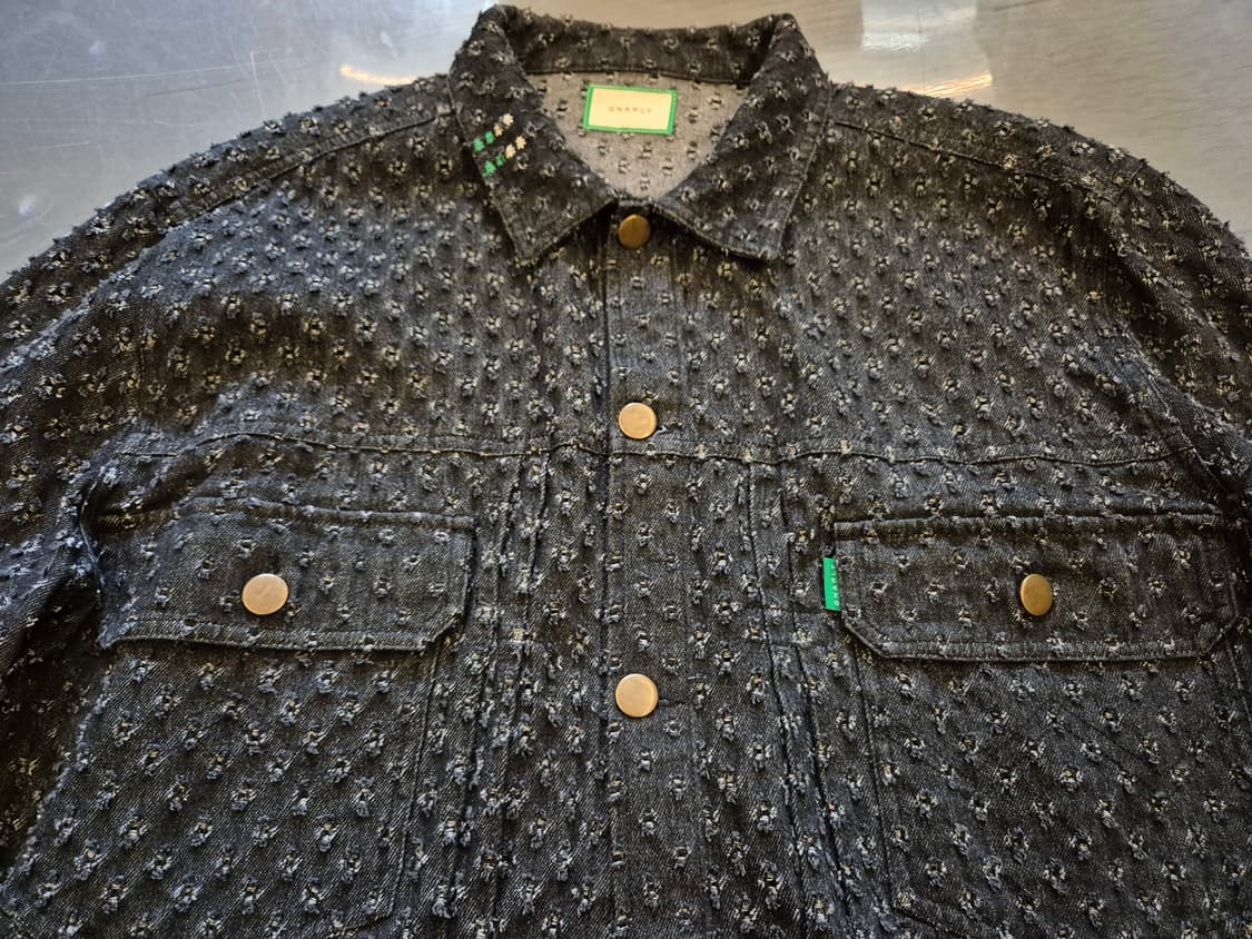 GNARLY TOKYO 펀칭 데님 자켓 상품이미지2