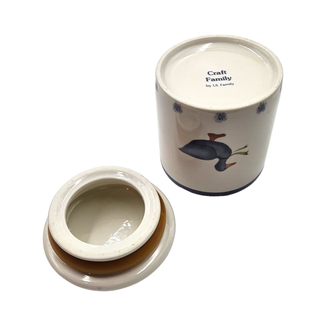 프렌치 리본 오리 도자기 덮개함

 상품이미지6