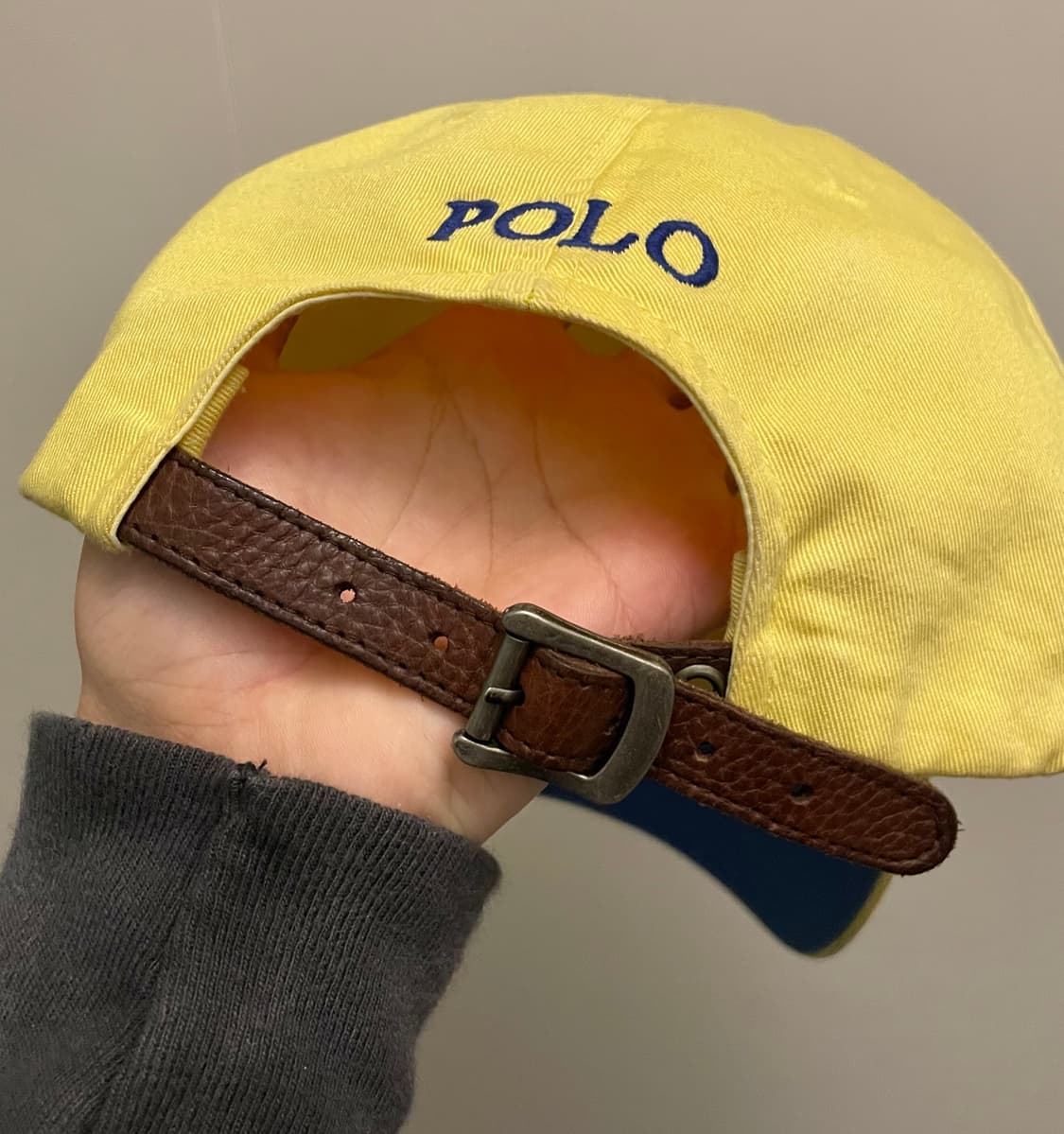 (F)POLO 폴로랄프로렌 베이스볼 모자 볼캡 옐로우 폴로모자 상품이미지7