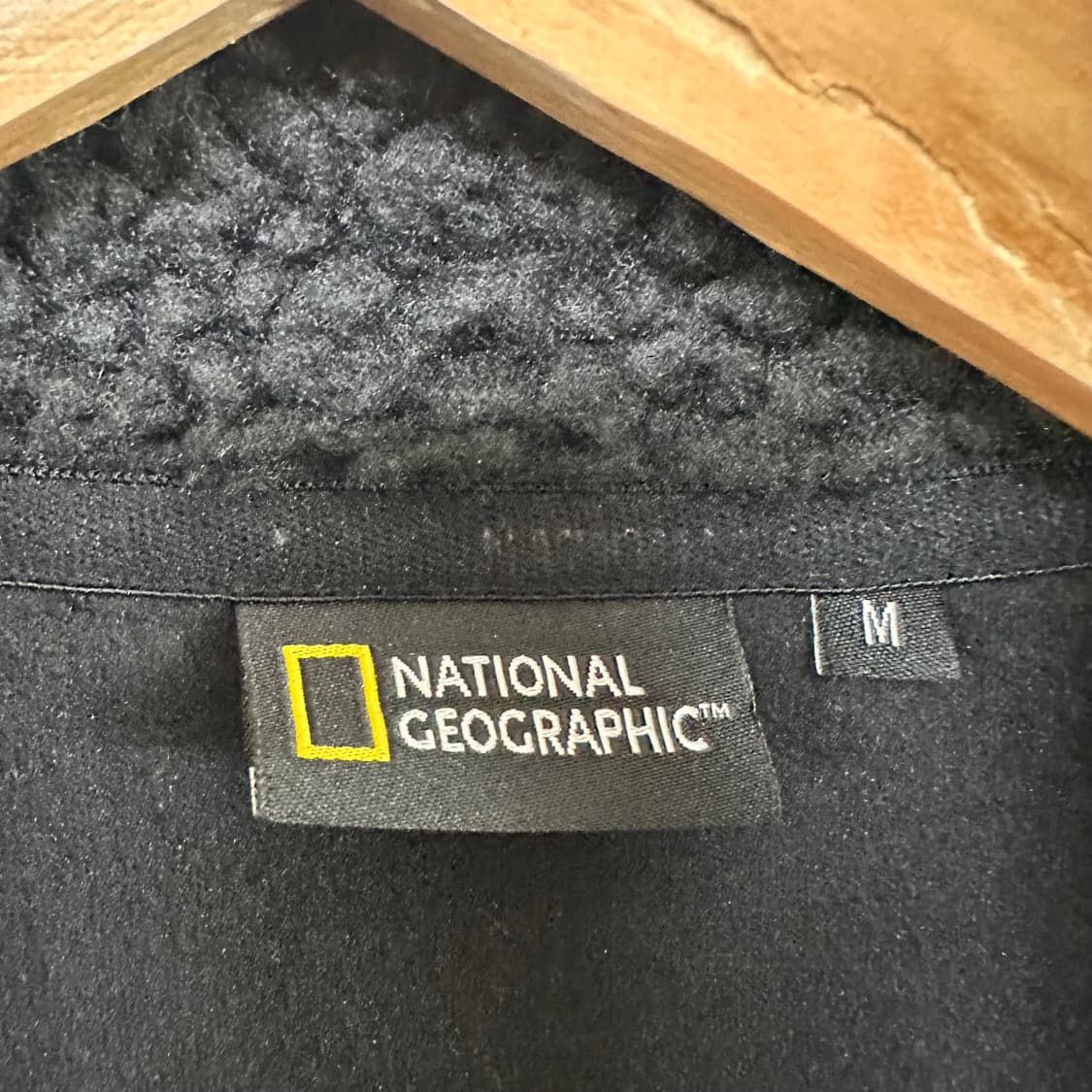 네셔널지오그래픽 남자 뽀글이 도톰자켓 검정 M  EOW 상품이미지9