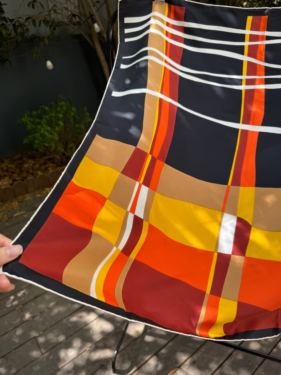 Jean Patou Paris 100% 실크 스카프 상품이미지4