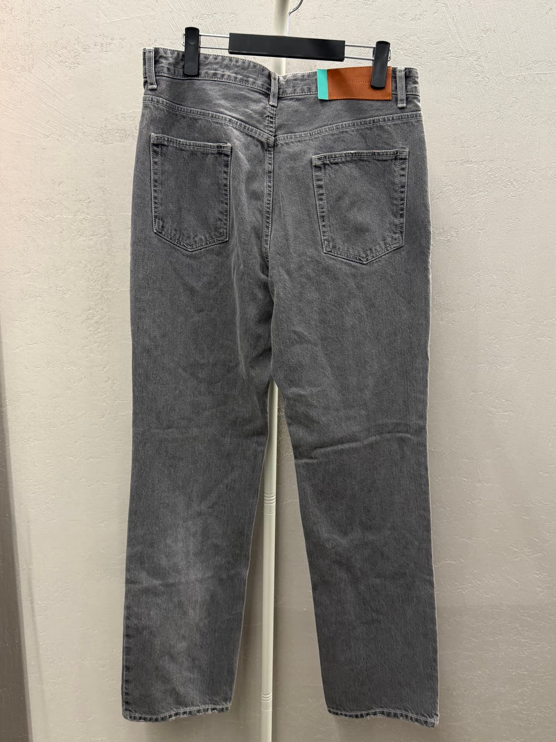 인스턴트펑크 스트레이트 데님 그레이 새상품 상품이미지5