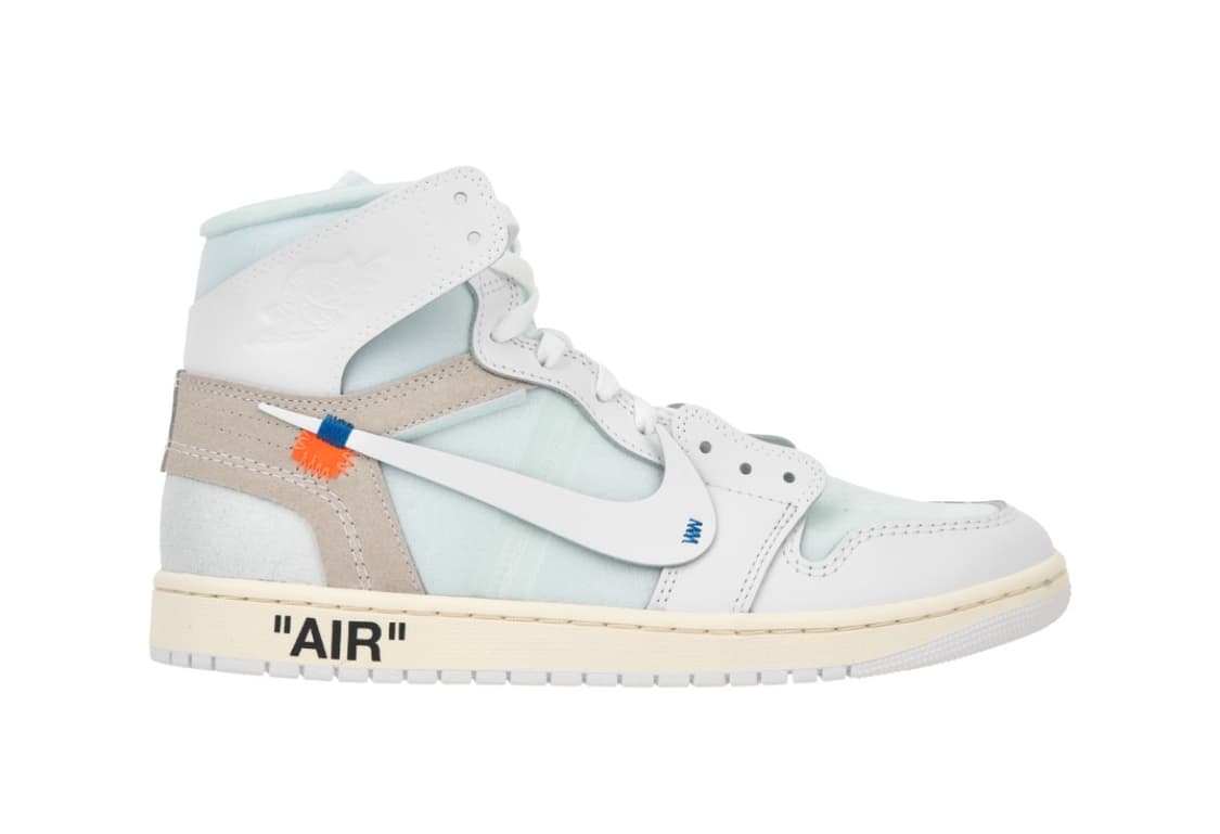 [280] 조던 1 x 버질 아블로 아카이브 레트로 하이 알래스카 화이트 상품이미지1