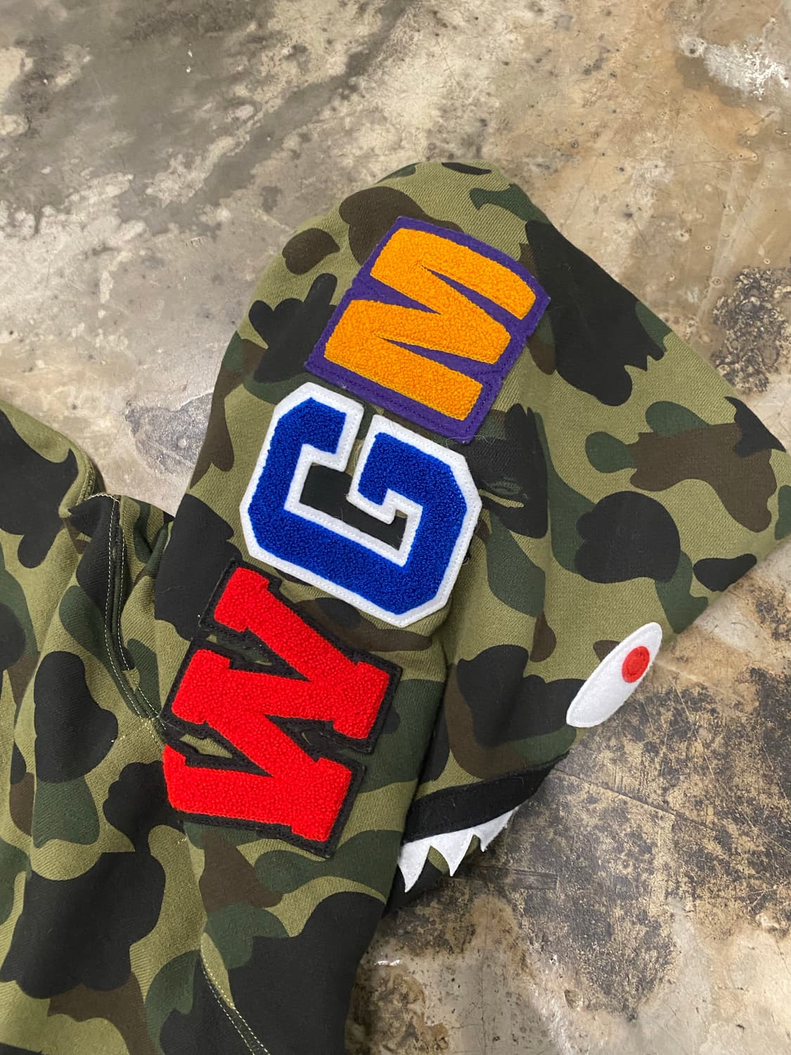 베이프 퍼스트카모 녹계 2XL 상품이미지5