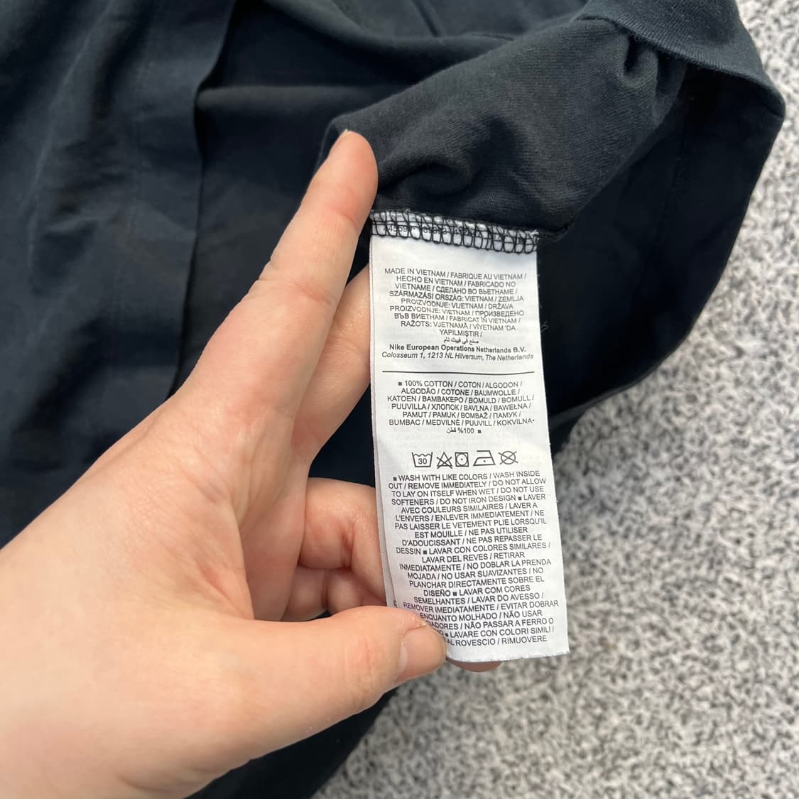 L 나이키 스우시 반팔 티셔츠 0410M 상품이미지3