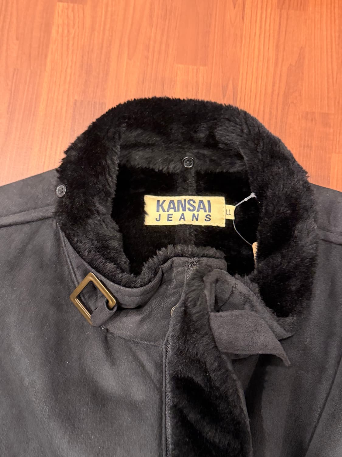 Kansai Jeans 빈티지 스웨이드 자켓 상품이미지8